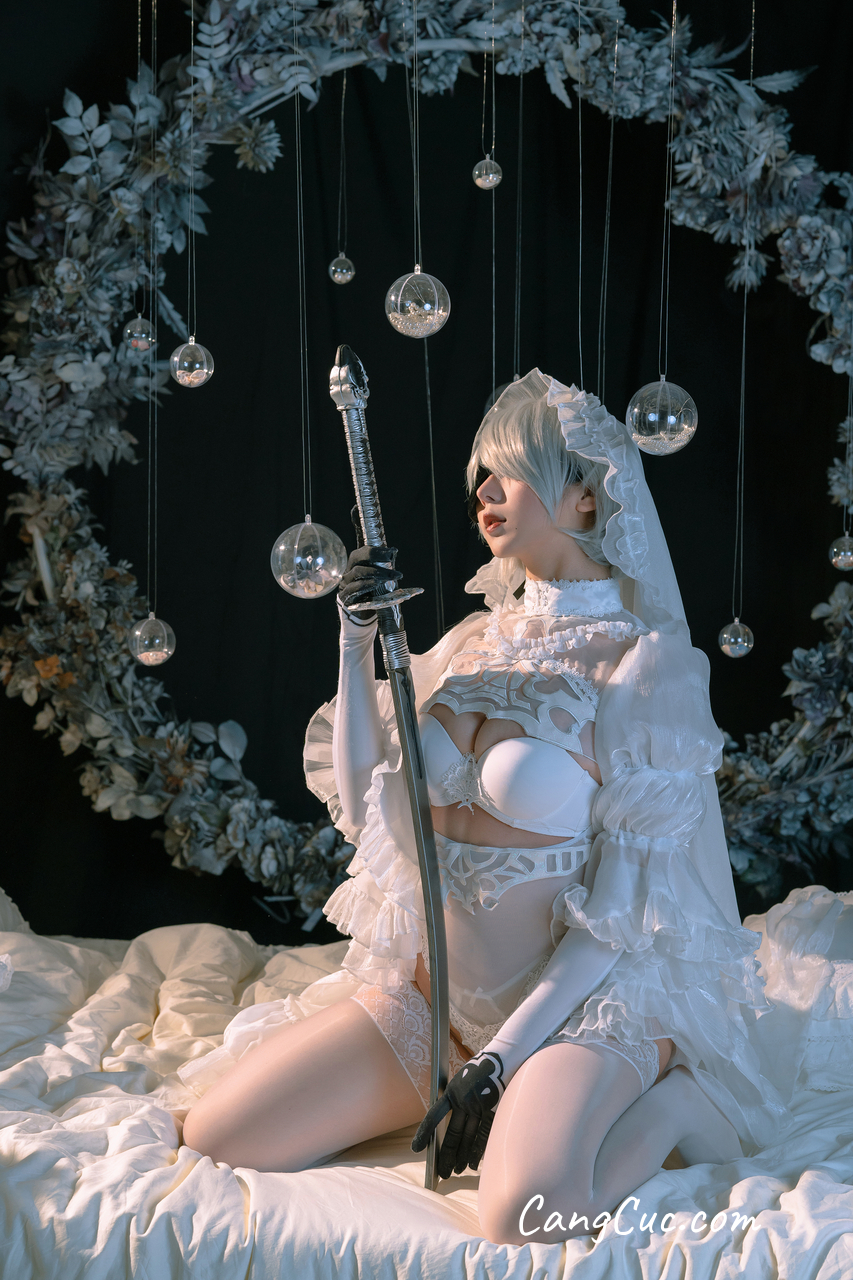 Coser@云溪溪 (Yunx1x1) & 奶桃 – 2B本 YoRHa No.2 Type B 上 ảnh 112